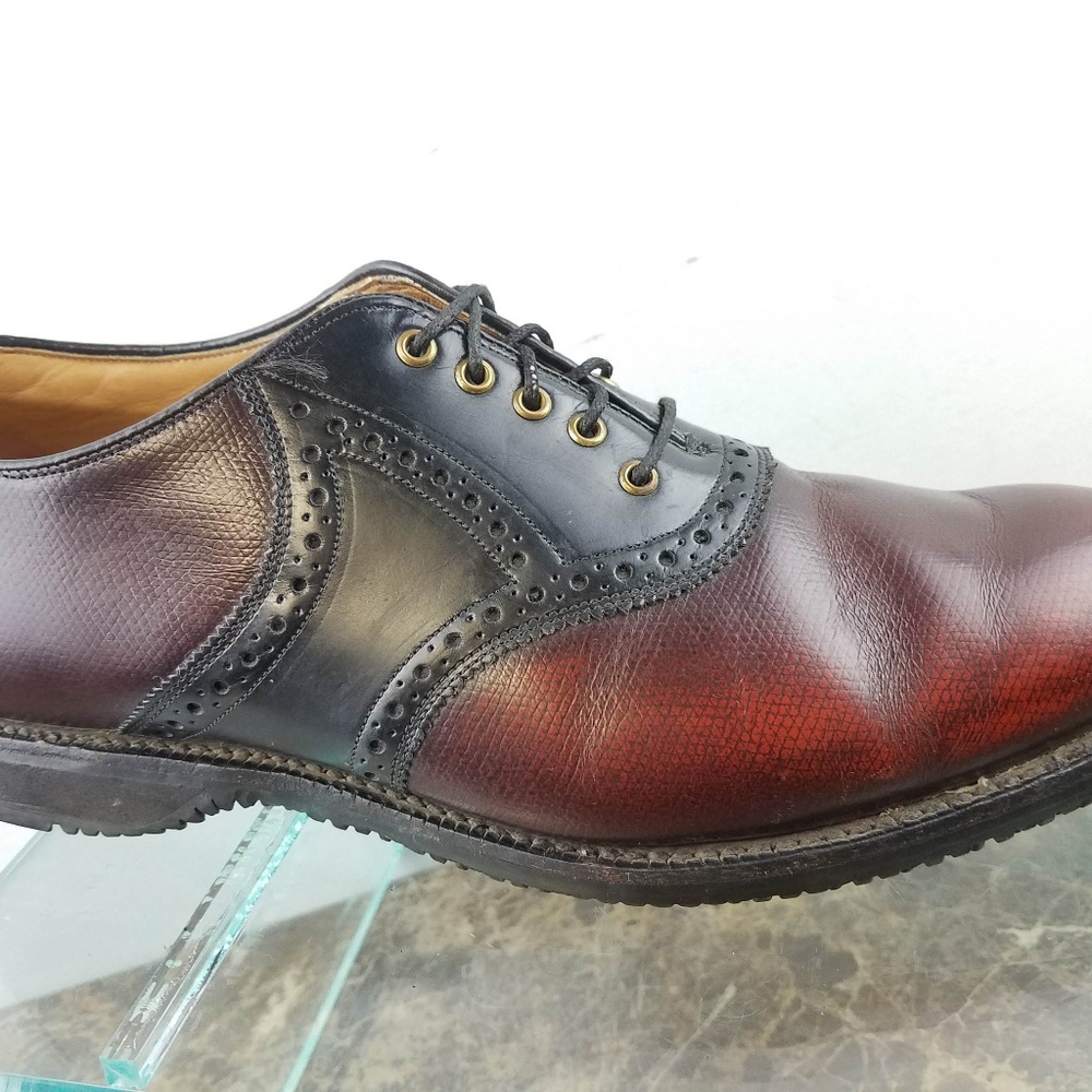 Johnston Murphy Waterproof Saddle Golf Shoes 9D